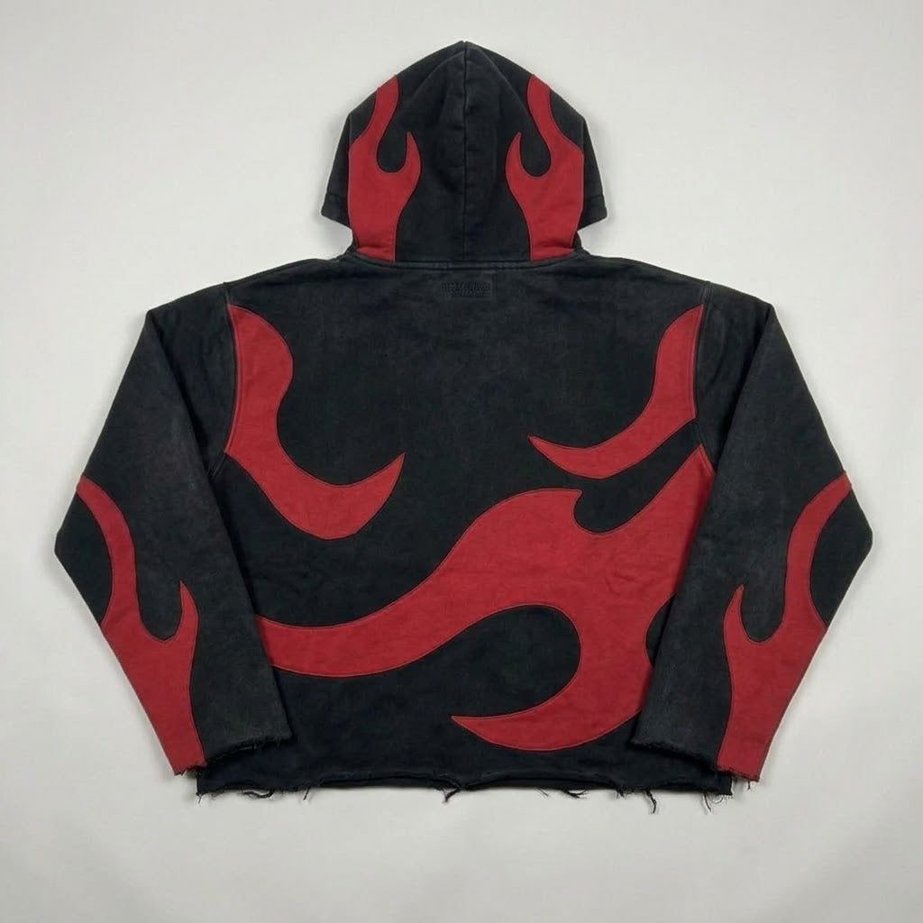 Red Flame hoodie