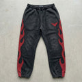 Red Flame Sweatpants